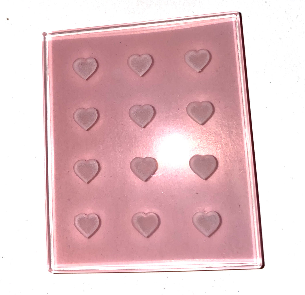 Acrylic Adhesive Heart Pallet