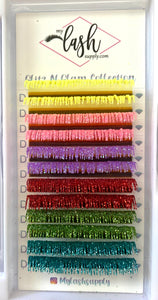 Colored Glitter Lashes