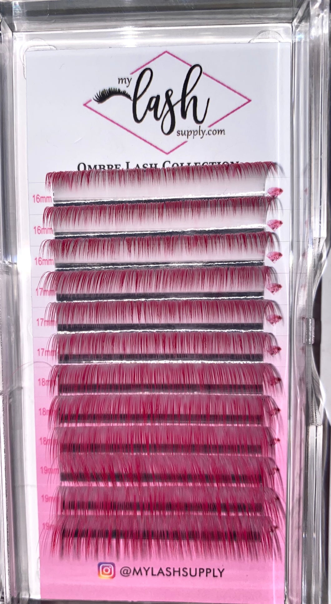Hot Pink “Mixed” Ombre Collection